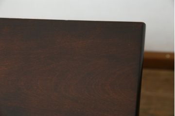 中古　松本民芸家具　クラシカルな雰囲気のA型食卓(ダイニングテーブル、ワークデスク、作業台、4人掛け)(定価約21万円)(R-068804)