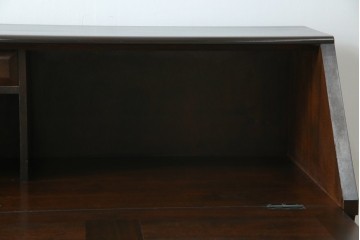 中古　松本民芸家具　T型　シックで上品な佇まいが魅力のライティングビューロー　定価約37万円　(R-068813)