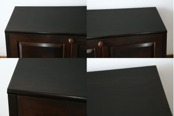 中古　松本民芸家具　T型　シックで上品な佇まいが魅力のライティングビューロー　定価約37万円　(R-068813)