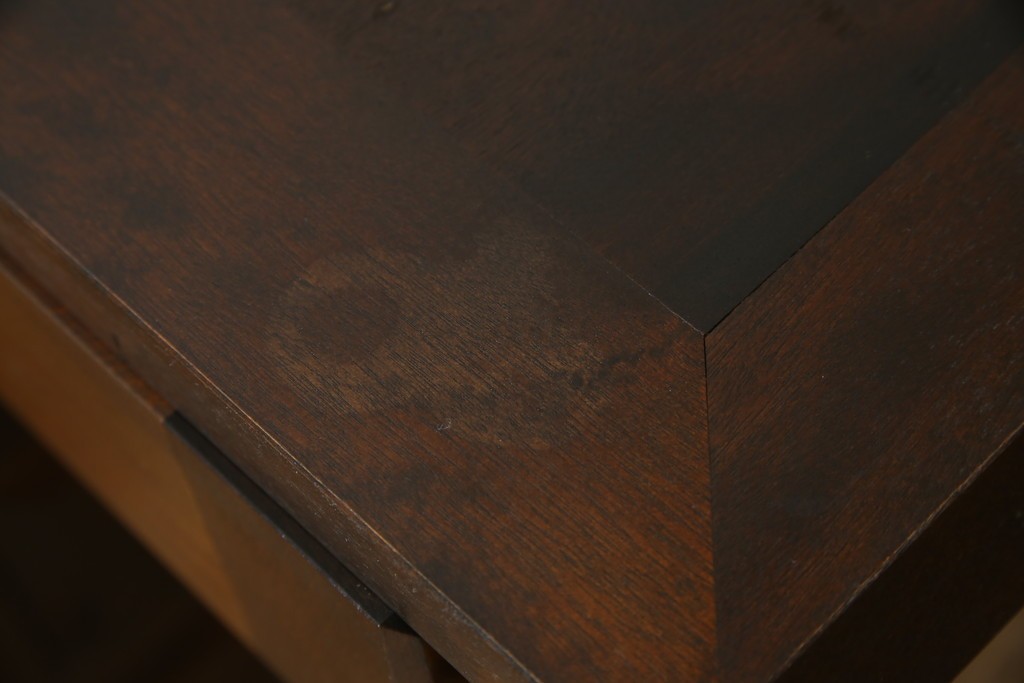 中古　松本民芸家具　T型　シックで上品な佇まいが魅力のライティングビューロー　定価約37万円　(R-068813)