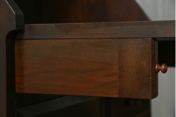 中古　松本民芸家具　T型　シックで上品な佇まいが魅力のライティングビューロー　定価約37万円　(R-068813)