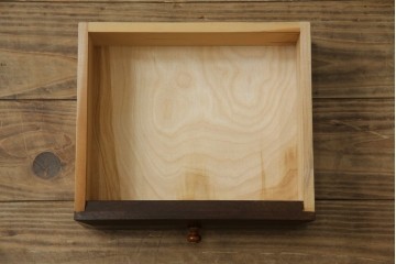 中古　松本民芸家具　T型　シックで上品な佇まいが魅力のライティングビューロー　定価約37万円　(R-068813)