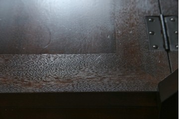 中古　松本民芸家具　T型　シックで上品な佇まいが魅力のライティングビューロー　定価約37万円　(R-068813)