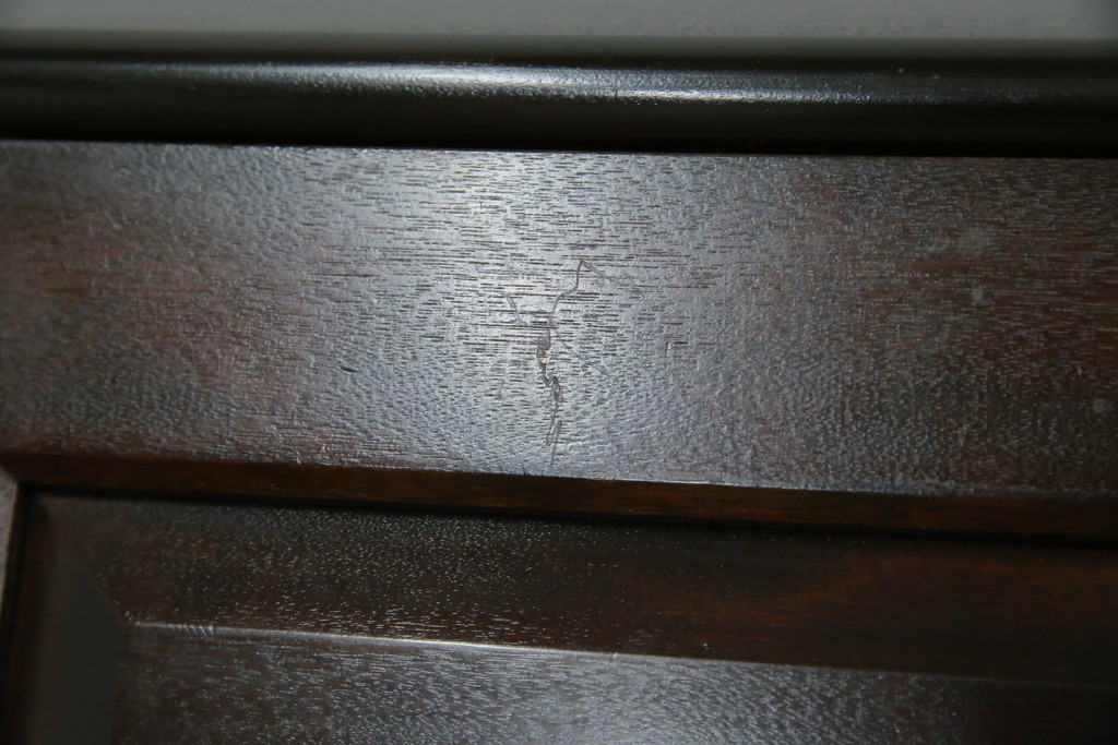 中古　松本民芸家具　T型　シックで上品な佇まいが魅力のライティングビューロー　定価約37万円　(R-068813)