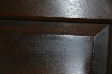 中古　松本民芸家具　T型　シックで上品な佇まいが魅力のライティングビューロー　定価約37万円　(R-068813)