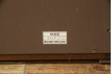 中古　DREXEL HERITAGE(ドレクセルヘリテイジ)　Triune(トライユン)　クラシカルな雰囲気のウォールミラー(壁掛け鏡、姿見、店舗什器)(R-068827)