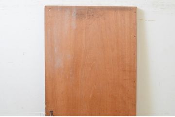 アンティーク建具　ペイント仕上げ限定　どこか懐かしいレトロな雰囲気のペイント扉1枚(ドア、木製扉)(R-068848)