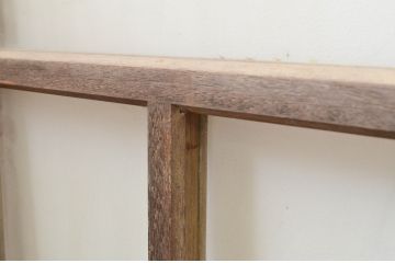 アンティーク建具　大正ロマン　和の空間を演出するガラス戸4枚セット(引き戸)(R-068863)