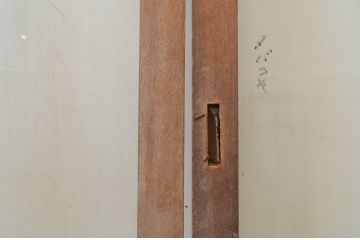 アンティーク建具　大正ロマン　和の空間を演出するガラス戸4枚セット(引き戸)(R-068863)