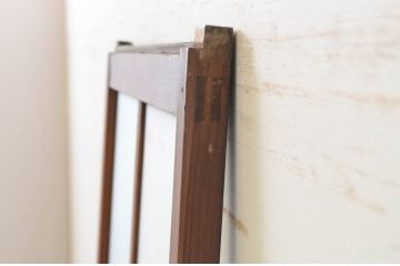 アンティーク建具　どこか懐かしい雰囲気漂う幅狭ガラス戸1枚(引き戸)(R-068864)