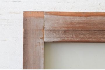 アンティーク建具　レトロな雰囲気づくりにおすすめなガラス戸1枚(引き戸)(R-068869)
