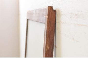 アンティーク建具　レトロな雰囲気づくりにおすすめなガラス戸1枚(引き戸)(R-068869)