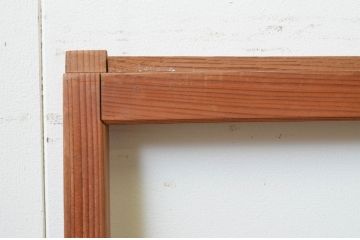 アンティーク建具　涼しげな和の空間を演出する幅狭夏戸4枚セット(引き戸、簾戸、簀戸、葭戸、すど、夏障子)(R-068871)