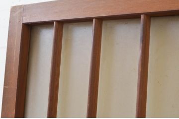 アンティーク建具　和風の空間づくりにおすすめの幅狭板戸扉1枚(木製扉、ドア)(R-068873)