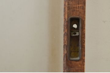 アンティーク建具　大正ロマンな雰囲気作りにおすすめなガラス窓1枚(引き戸、ガラス戸)(R-068883)