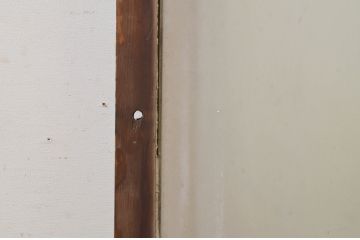 アンティーク建具　大正ロマンな雰囲気作りにおすすめなガラス窓1枚(引き戸、ガラス戸)(R-068883)