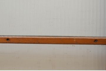 アンティーク建具　どこか懐かしい雰囲気漂うモールガラス窓4枚セット(引き戸、ガラス戸)(R-068890)