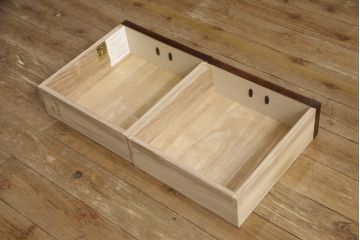 中古　岩谷堂箪笥　和モダンスタイルのお部屋におすすめなブックケース(書棚、本箱、飾り棚、収納棚、戸棚、キャビネット)(R-068898)
