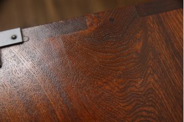 中古　美品　前面欅(ケヤキ)材　品のある佇まいが美しいローチェスト(ローボード、引き出し、衣装箪笥、和箪笥、整理タンス、収納たんす)(R-068924)