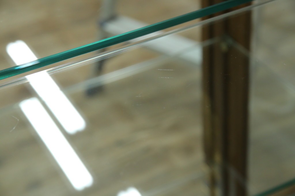 中古　カリモク(karimoku)　domani(ドマーニ)　Morganton(モーガントン)　シックな色合いと品のある佇まいが魅力のキャビネット　定価約74万円　(R-068932)