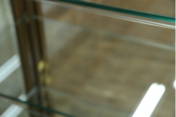 中古　カリモク(karimoku)　domani(ドマーニ)　Morganton(モーガントン)　シックな色合いと品のある佇まいが魅力のキャビネット　定価約74万円　(R-068932)