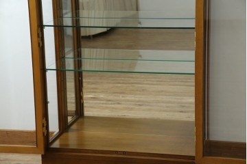 中古　カリモク(karimoku)　domani(ドマーニ)　Morganton(モーガントン)　シックな色合いと品のある佇まいが魅力のキャビネット　定価約74万円　(R-068932)