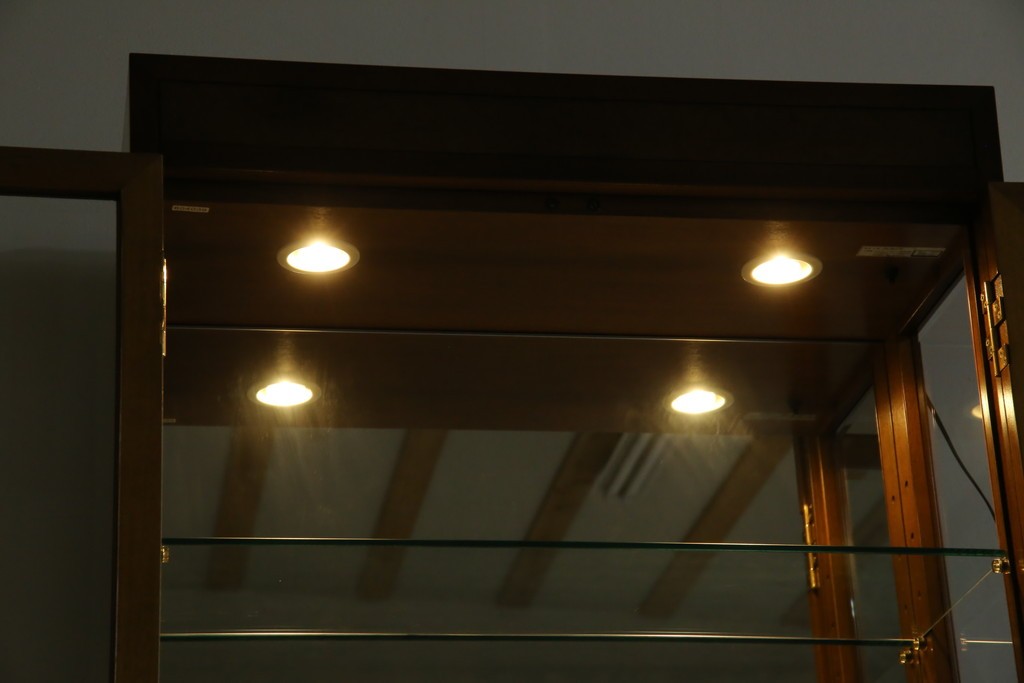 中古　カリモク(karimoku)　domani(ドマーニ)　Morganton(モーガントン)　シックな色合いと品のある佇まいが魅力のキャビネット　定価約74万円　(R-068932)