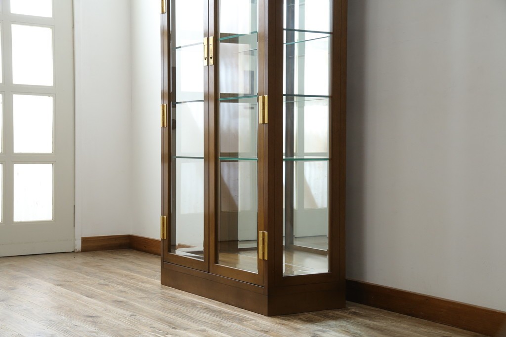 中古　カリモク(karimoku)　domani(ドマーニ)　Morganton(モーガントン)　シックな色合いと品のある佇まいが魅力のキャビネット　定価約74万円　(R-068932)