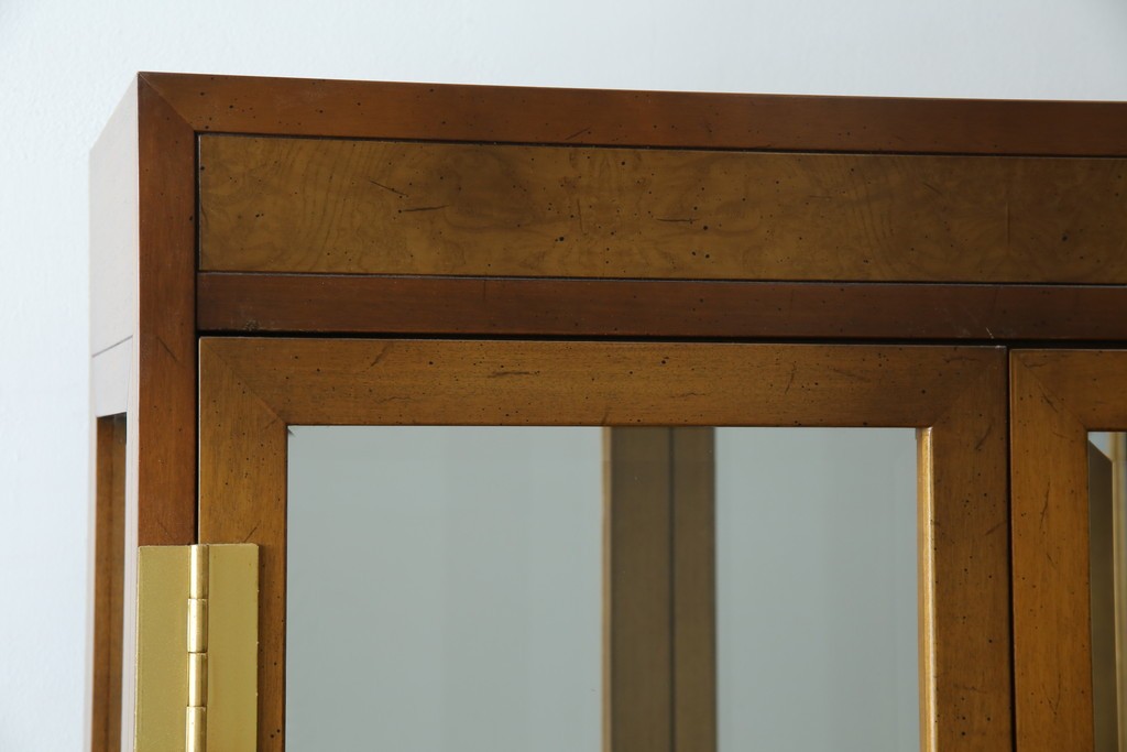 中古　カリモク(karimoku)　domani(ドマーニ)　Morganton(モーガントン)　シックな色合いと品のある佇まいが魅力のキャビネット　定価約74万円　(R-068932)