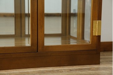 中古　カリモク(karimoku)　domani(ドマーニ)　Morganton(モーガントン)　シックな色合いと品のある佇まいが魅力のキャビネット　定価約74万円　(R-068932)