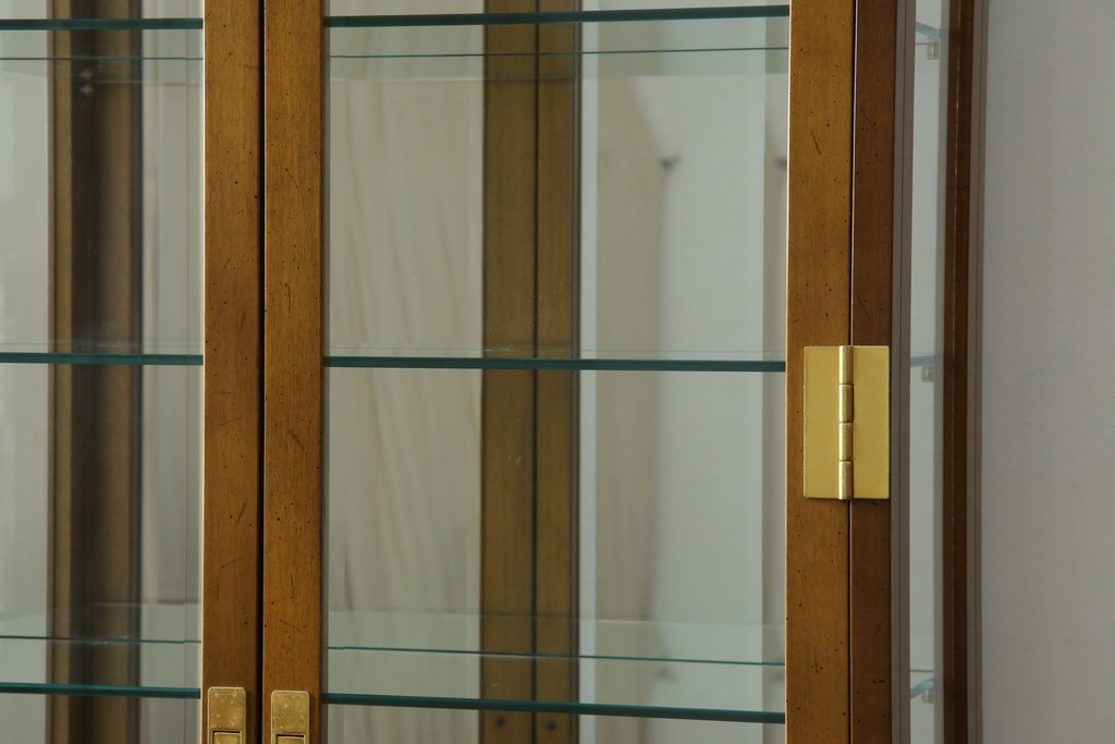 中古　カリモク(karimoku)　domani(ドマーニ)　Morganton(モーガントン)　シックな色合いと品のある佇まいが魅力のキャビネット　定価約74万円　(R-068932)