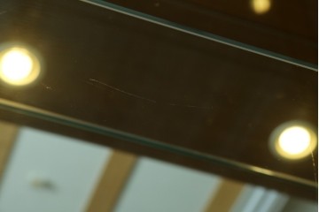中古　カリモク(karimoku)　domani(ドマーニ)　Morganton(モーガントン)　シックな色合いと品のある佇まいが魅力のキャビネット　定価約74万円　(R-068933)