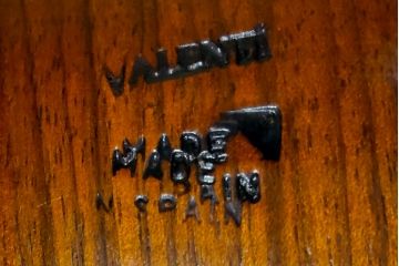 中古　スペイン製　バロッサバレンティ(VARO,S.A. VALENTI)　本革のシックな色合いが魅力!落ち着きのある大人の空間を演出する2人掛けソファ(2Pソファ、二人掛け、レザー)(定価約110万円)(R-068937)