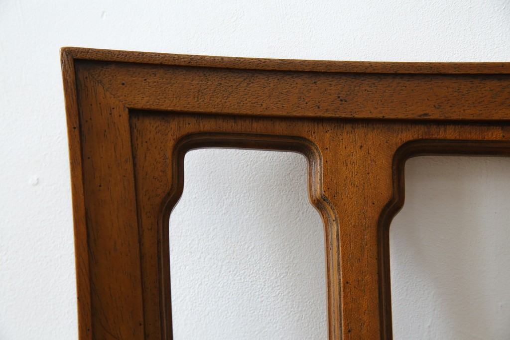 中古　DREXEL HERITAGE(ドレクセルヘリテイジ)　ストライプ柄のファブリックが目を引くアームレスチェア(ダイニングチェア、椅子、イス)(R-068939)