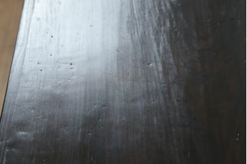 アジアンビンテージ　アンティーク調　深みのある色合いが存在感抜群の李朝箪笥サイドボード(サイドキャビネット、リビングボード、ローボード、李朝タンス、李朝家具、バンダチ、収納棚、戸棚、店舗什器、ヴィンテージ)(R-068946)