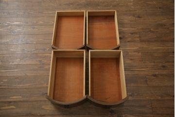 中古　DREXEL HERITAGE(ドレクセルヘリテイジ)　Cameo Classics(キャメオクラシックス)　高級感溢れるキドニーデスク(両袖デスク、机、ワークデスク、カウンターテーブル)(R-068952)