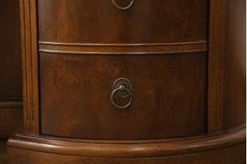 中古　DREXEL HERITAGE(ドレクセルヘリテイジ)　Cameo Classics(キャメオクラシックス)　高級感溢れるキドニーデスク(両袖デスク、机、ワークデスク、カウンターテーブル)(R-068952)