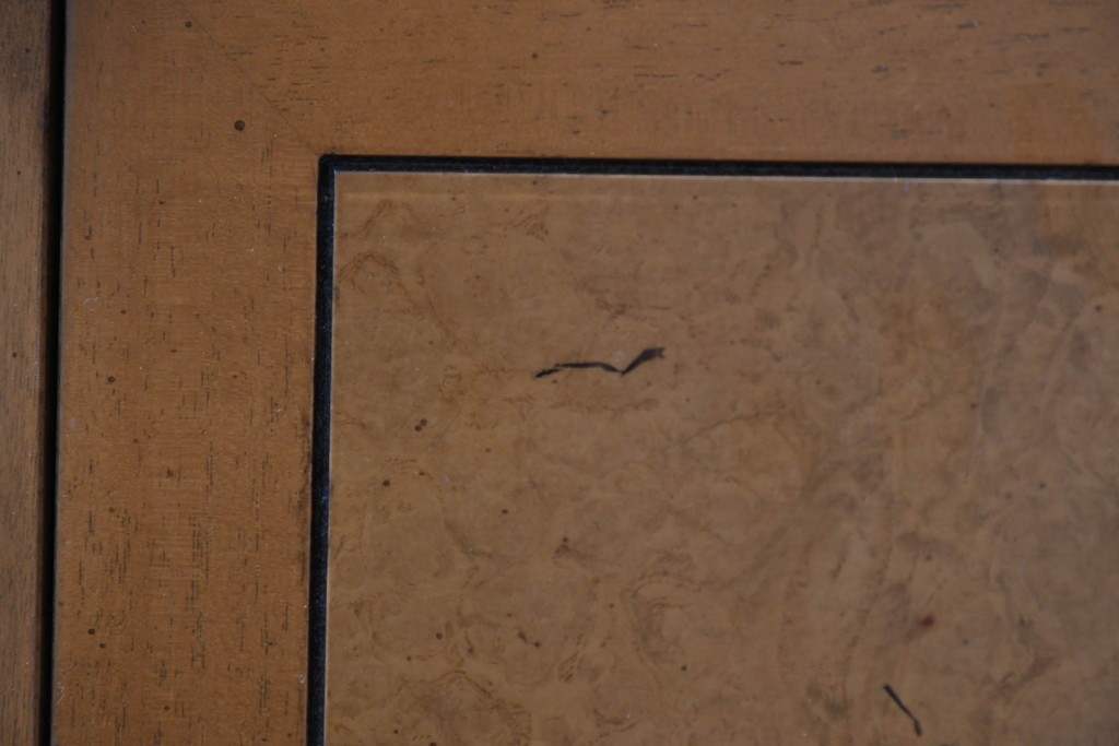 中古　カリモク　domani(ドマーニ)　Morganton(モーガントン)　希少なライトコニャック色　ゴールドの引手が高級感を演出するドロワーチェスト　(R-068964)