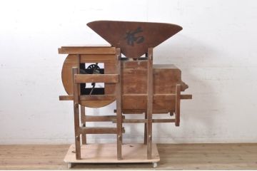 和製アンティーク　美品　小型サイズの唐箕(穀物選別機)(R-068982)
