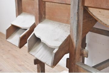 和製アンティーク　美品　小型サイズの唐箕(穀物選別機)(R-068982)