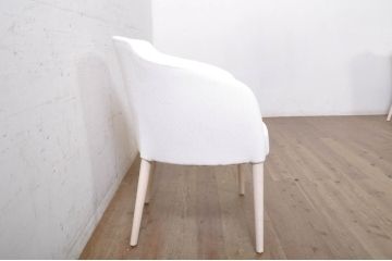 中古　短期展示品　極美品　相合家具製作所(SOGOKAGU)　マーガレット(MARGUERITE)　シンプルなデザインが魅力的なアームチェア5脚セット(一人掛けソファ、1人掛けソファ、ラウンジチェア、パーソナルチェア、バラ売り可能)(R-068987)