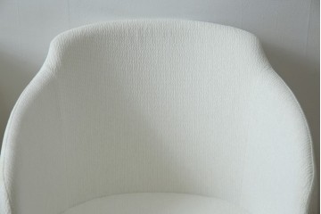 中古　短期展示品　極美品　相合家具製作所(SOGOKAGU)　マーガレット(MARGUERITE)　シンプルなデザインが魅力的なアームチェア2脚セット　(R-068988)