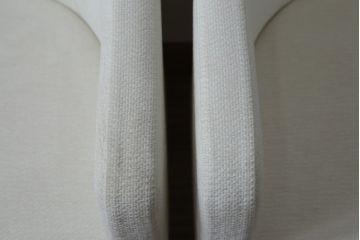 中古　短期展示品　美品　相合家具製作所(SOGOKAGU)　パルマ(PALMA)　シンプルなデザインが魅力的なアームチェア4脚セット(一人掛けソファ、1人掛けソファ、ラウンジチェア、パーソナルチェア)(R-068989)