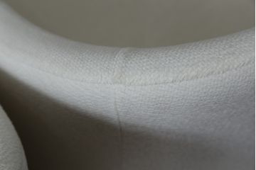 中古　短期展示品　美品　相合家具製作所(SOGOKAGU)　パルマ(PALMA)　シンプルなデザインが魅力的なアームチェア4脚セット(一人掛けソファ、1人掛けソファ、ラウンジチェア、パーソナルチェア)(R-068989)