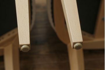 中古　短期展示品　美品　相合家具製作所(SOGOKAGU)　パルマ(PALMA)　シンプルなデザインが魅力的なアームチェア4脚セット(一人掛けソファ、1人掛けソファ、ラウンジチェア、パーソナルチェア)(R-068989)