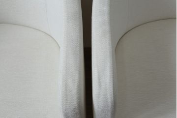中古　短期展示品　美品　相合家具製作所(SOGOKAGU)　パルマ(PALMA)　シンプルなデザインが魅力的なアームチェア4脚セット(一人掛けソファ、1人掛けソファ、ラウンジチェア、パーソナルチェア)(R-068990)
