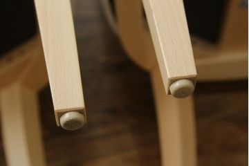 中古　短期展示品　美品　相合家具製作所(SOGOKAGU)　パルマ(PALMA)　シンプルなデザインが魅力的なアームチェア4脚セット(一人掛けソファ、1人掛けソファ、ラウンジチェア、パーソナルチェア)(R-068990)