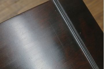 中古　北海道民芸家具　HM620　滑らかな木肌が上品なダイニングチェア2脚セット(椅子、イス、ダイニングチェア、板座チェア、ラダーバックチェア)(R-069003)