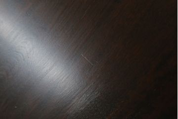 中古　北海道民芸家具　HM620　滑らかな木肌が上品なダイニングチェア2脚セット(椅子、イス、ダイニングチェア、板座チェア、ラダーバックチェア)(R-069003)