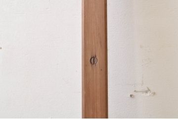 アンティーク建具　モールガラス入り どこか懐かしい雰囲気漂うガラス戸1枚(引き戸)(R-069026)